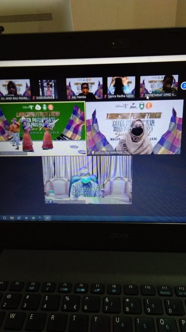 Launching Pendaftaran Duta Pariwisata 2021 Parepare Sukses Memukau Ratusan Penonton