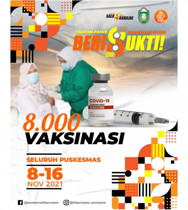 8000 Vaksin Di Festival Salo Karajae ke VIII