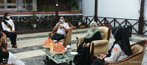 Ketua Tim Penggerak PKK Kota Parepare Terima Audiensi Finalis Dupar