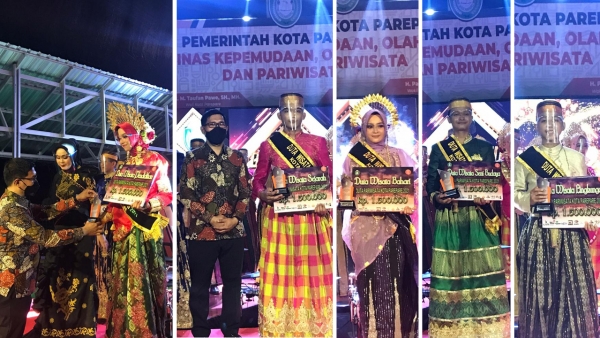 Juara Kategori Di Grand Final Duta Pariwisata Kota Parepare Tahun 2021
