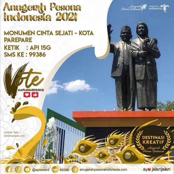 Dukung Monumen Habibie-Ainun  Jadi Juara API Award 2021