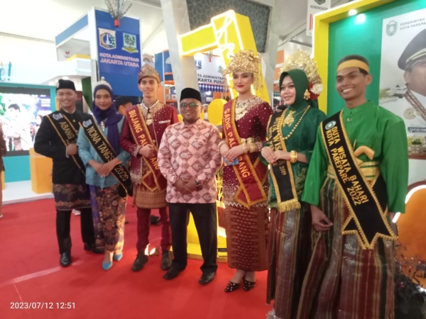 PEMKOT  PROMOSIKAN  DESTINASI WISATA  DAN PERKEMBANGAN  PEMBANGUNAN KOTA PAREPARE DI RAKERNAS APEKSI 2023