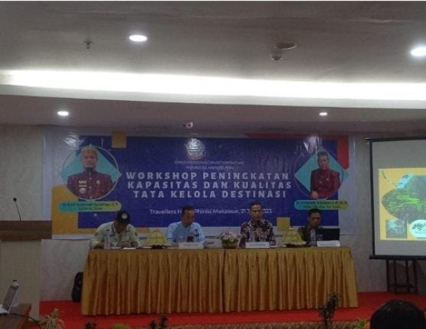 Kadisporapar Mengikuti Workshop Peningkatan Kapasitas dan Kualitas Tata Kelola Destinasi