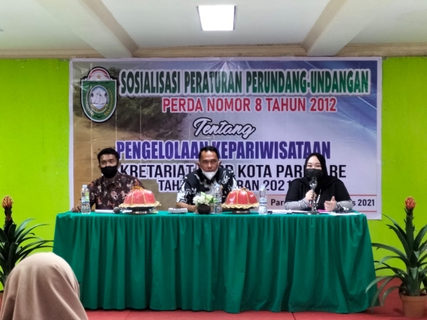 DPRD Parepare Didampingi Disporapar Masif Sosialisasikan Terkait Kepariwisataan